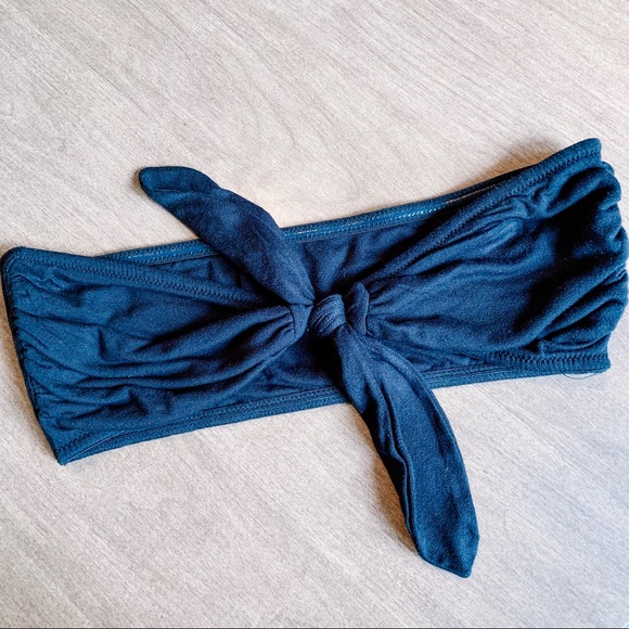 Free People Other - Free People Black Tie Bandeau